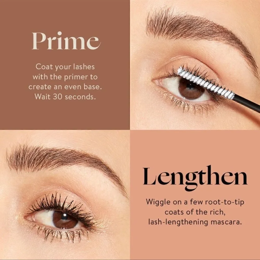 $14🌟 Honest Beauty 2-in-1 Extreme Length Mascara + Lash Primer